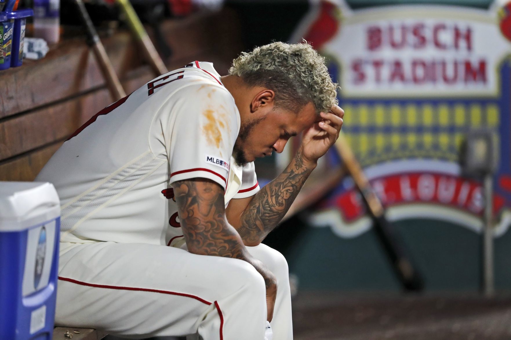 Braves Cardinals Baseball